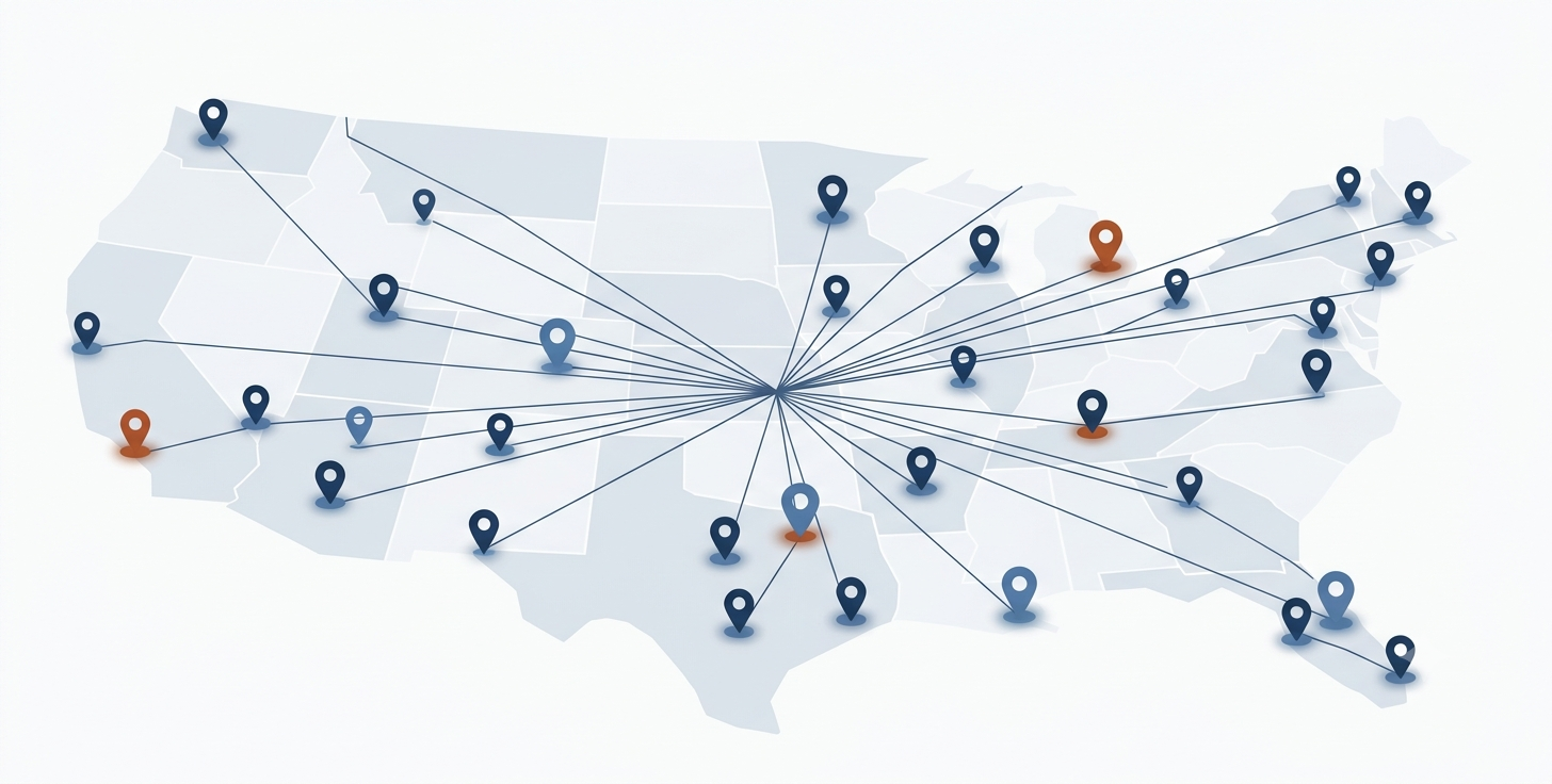 Network audit across 130+ locations